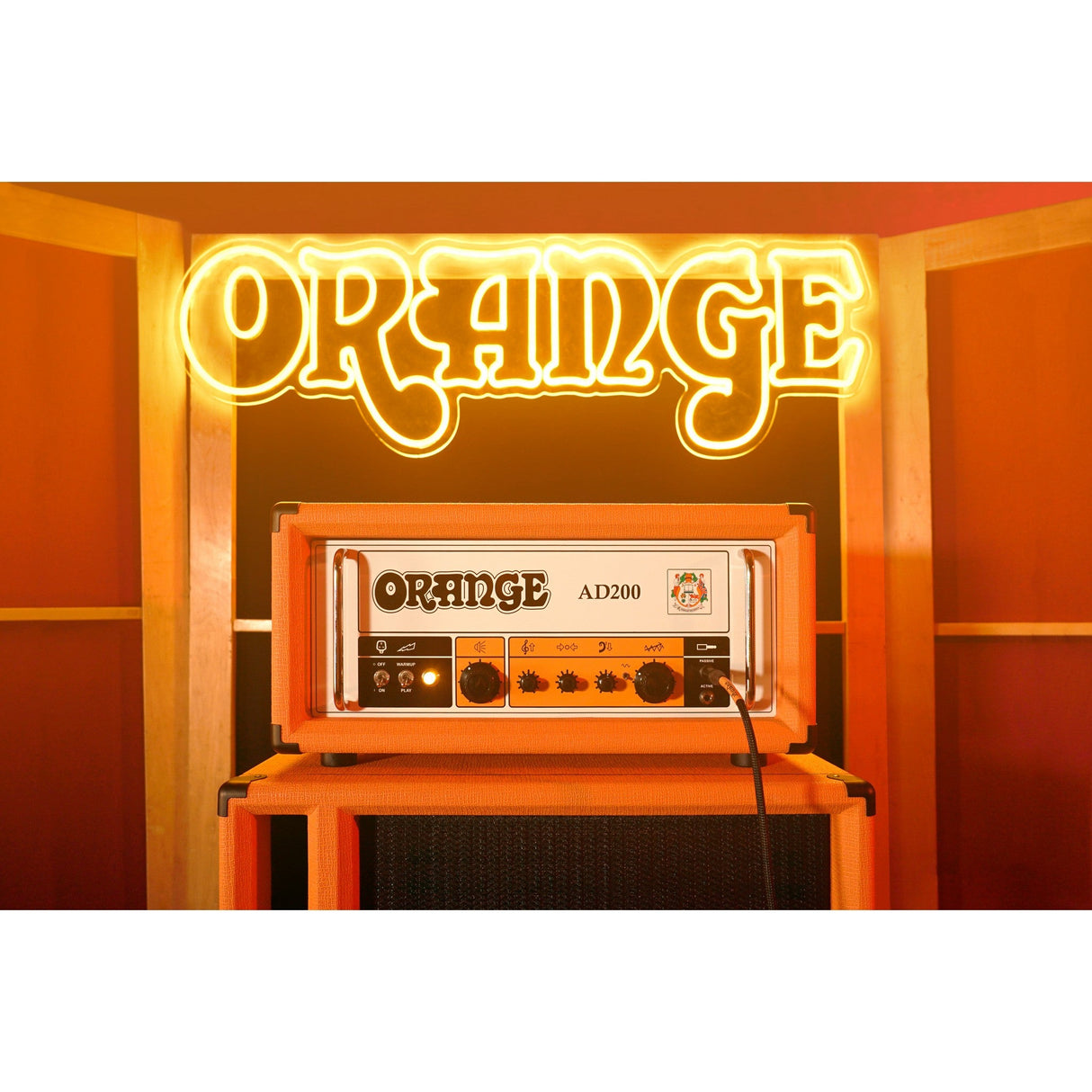 Orange AD200 200W 3-Band EQ Tube Bass Head Guitar Amplifier