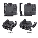 ProMediaGear PLCBGR10 Arca-Swiss L-Bracket for Canon R5 / R6 / R5 Mark II / R6 Mark II with BG-R10 BG-R20 Grip