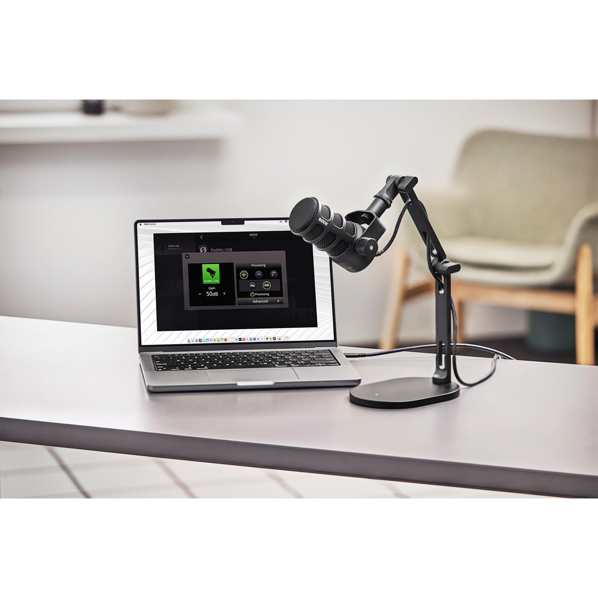 RODE DS2 Desktop Studio Arm for Microphones, Cameras, Smartphones, and Lights