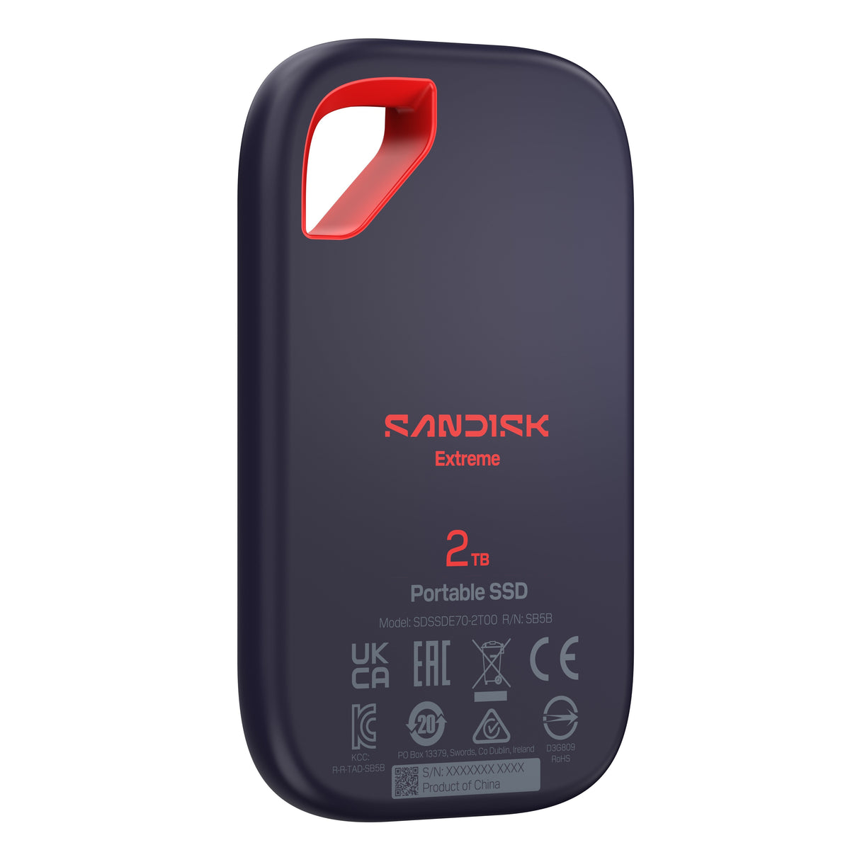 SanDisk SDSSDE70-500G-G25 500GB Extreme Portable SSD V3