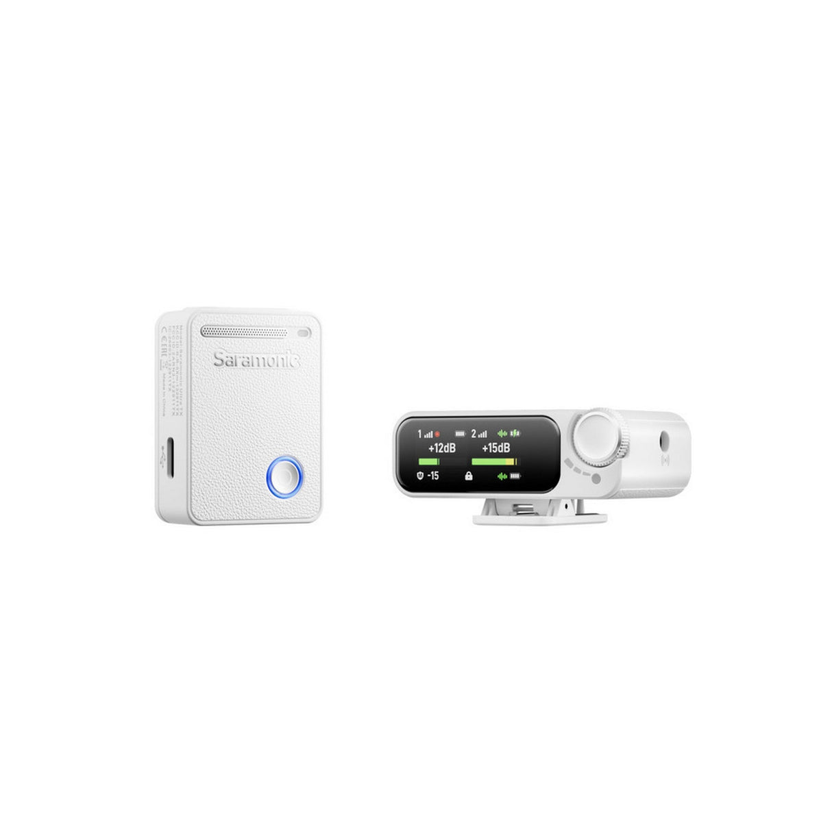 Saramonic ULTRA04 Dual Wireless Microphone System with Lavs, White