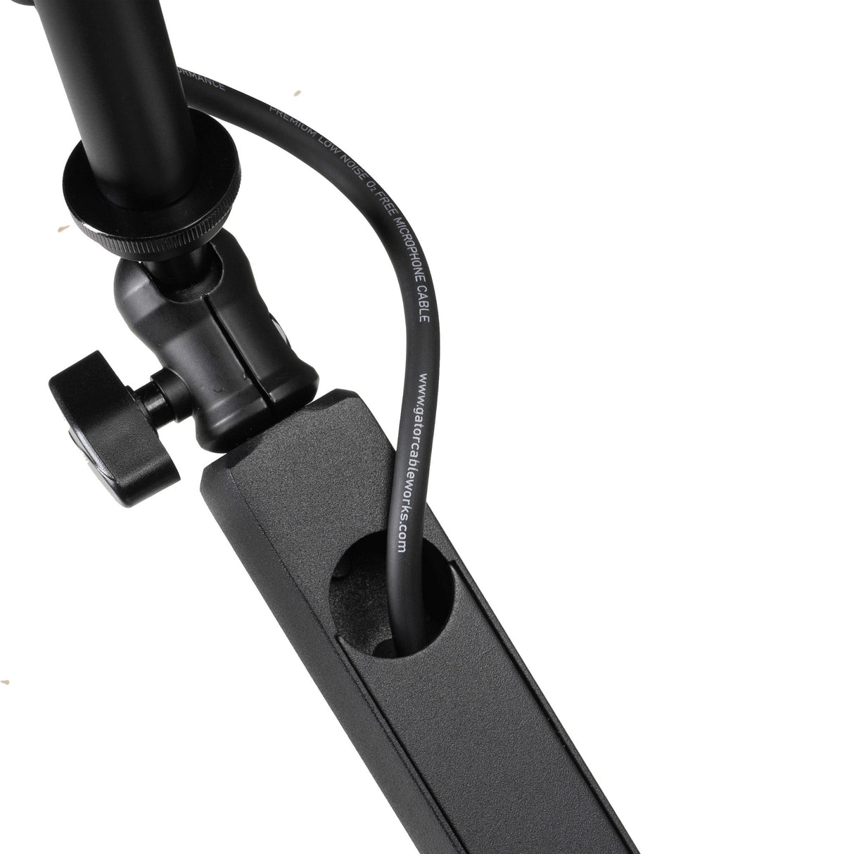 Shure Broadcast Desk Series Low-Profile Articulating Boom Arm Microphone Stand