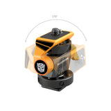 SmallRig 5519 Swivel and Tilt Adjustable Monitor Support with Cold Shoe, BumbleBee Edition
