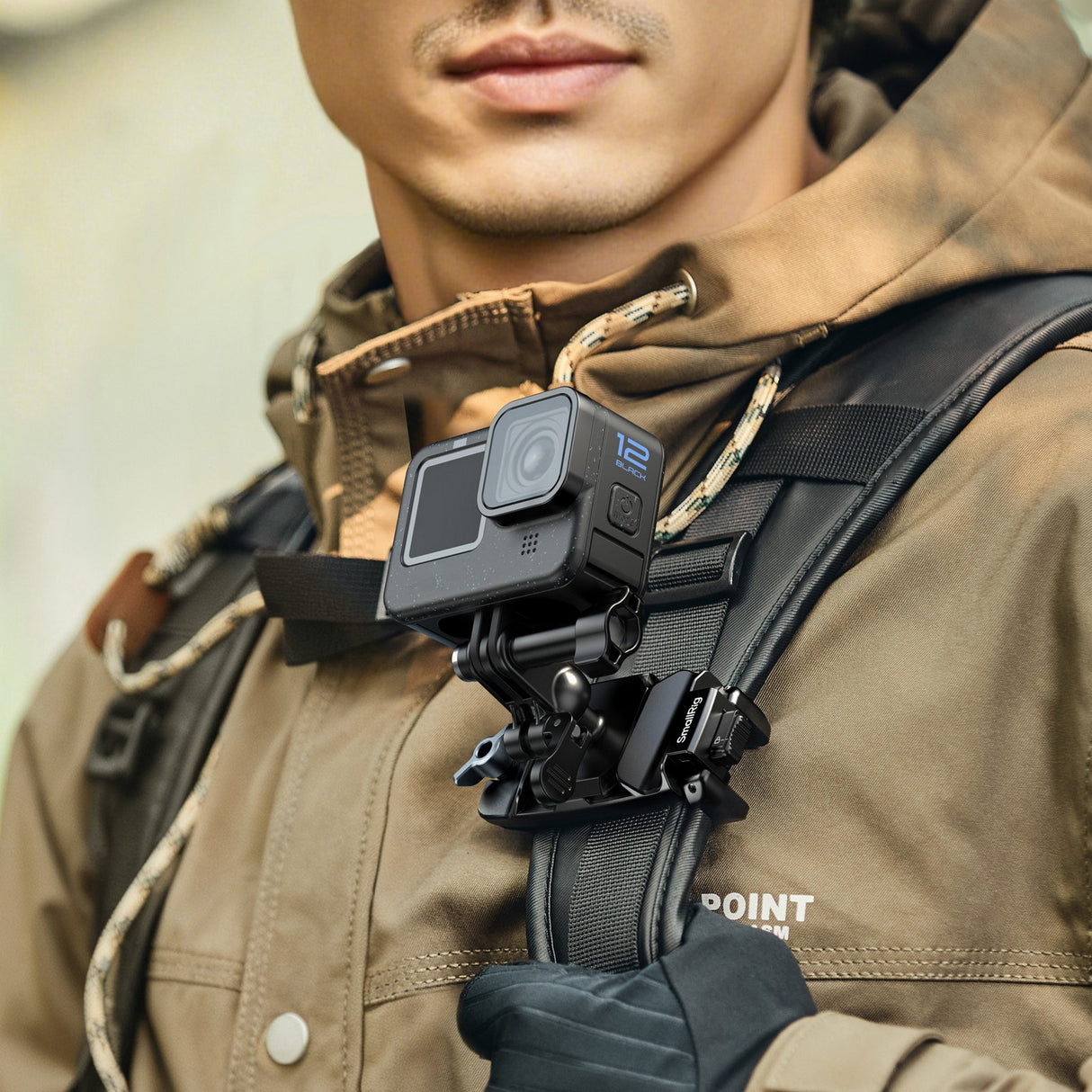 SmallRig 5655 Universal Backpack Clip Kit Camera Mount