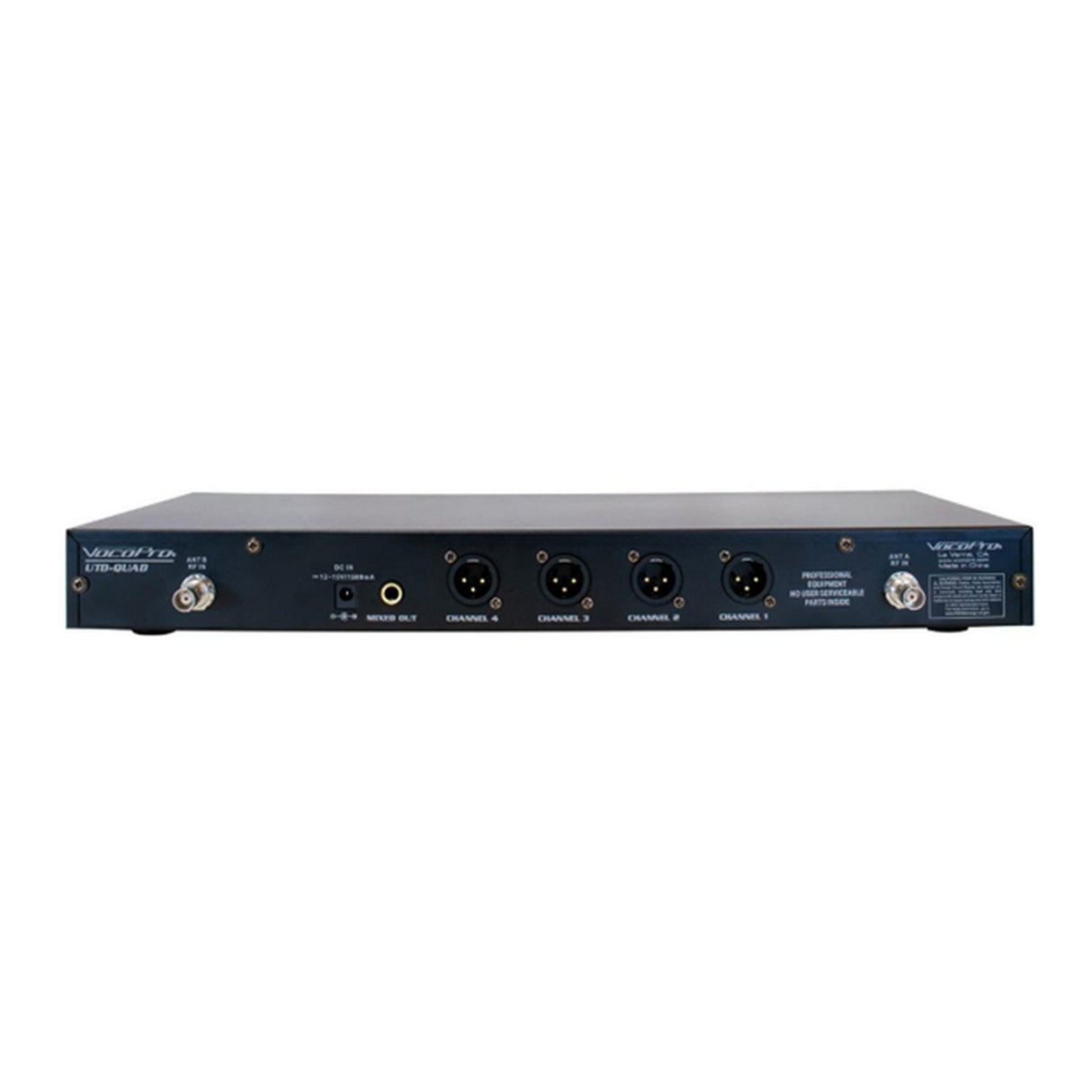 VocoPro UTD-QUAD-VIVID Quad Digital Wireless Microphone System