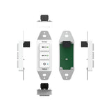 Williams AV OP-10 Ovation Microphone Pairing Control Panel, Single-Gang Wall Mount
