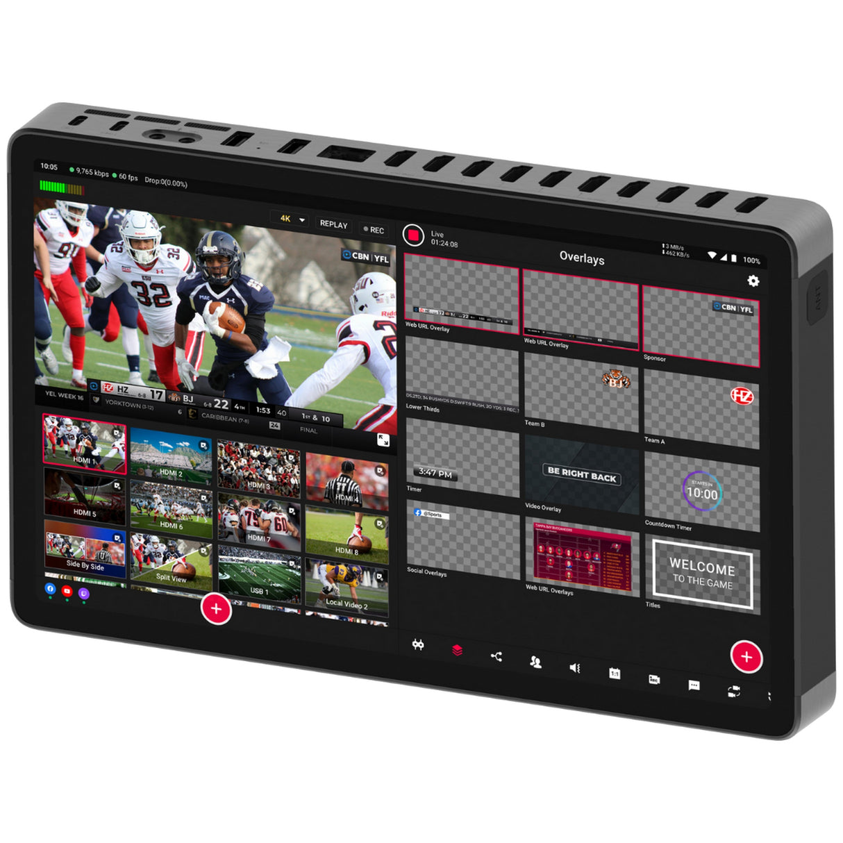 YOLOLIV YoloBox Extreme 4K Multi-Input Live Streaming Studio