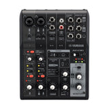 Yamaha AG06MK2 6-Channel Live Streaming USB Audio Interface Mixer, Black (Used)