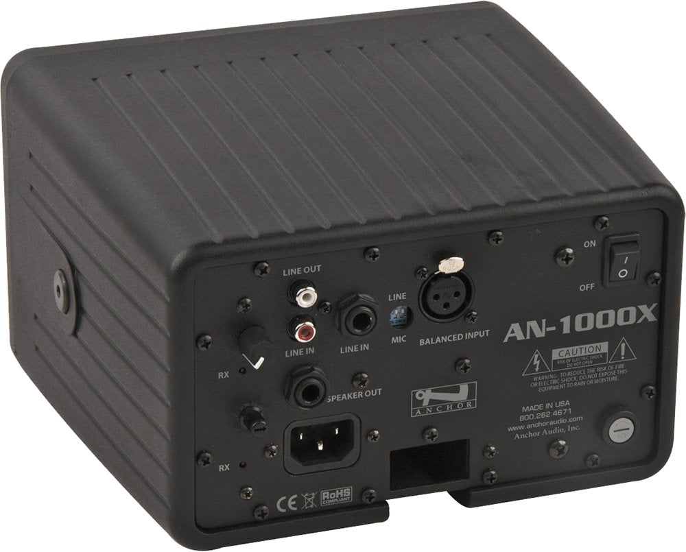 Anchor Audio AN-1000X+ powered speaker monitor side view