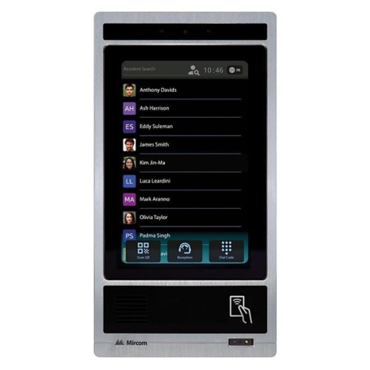 Mircom TX3-T10-G 10" Touch Video Intercom Access System