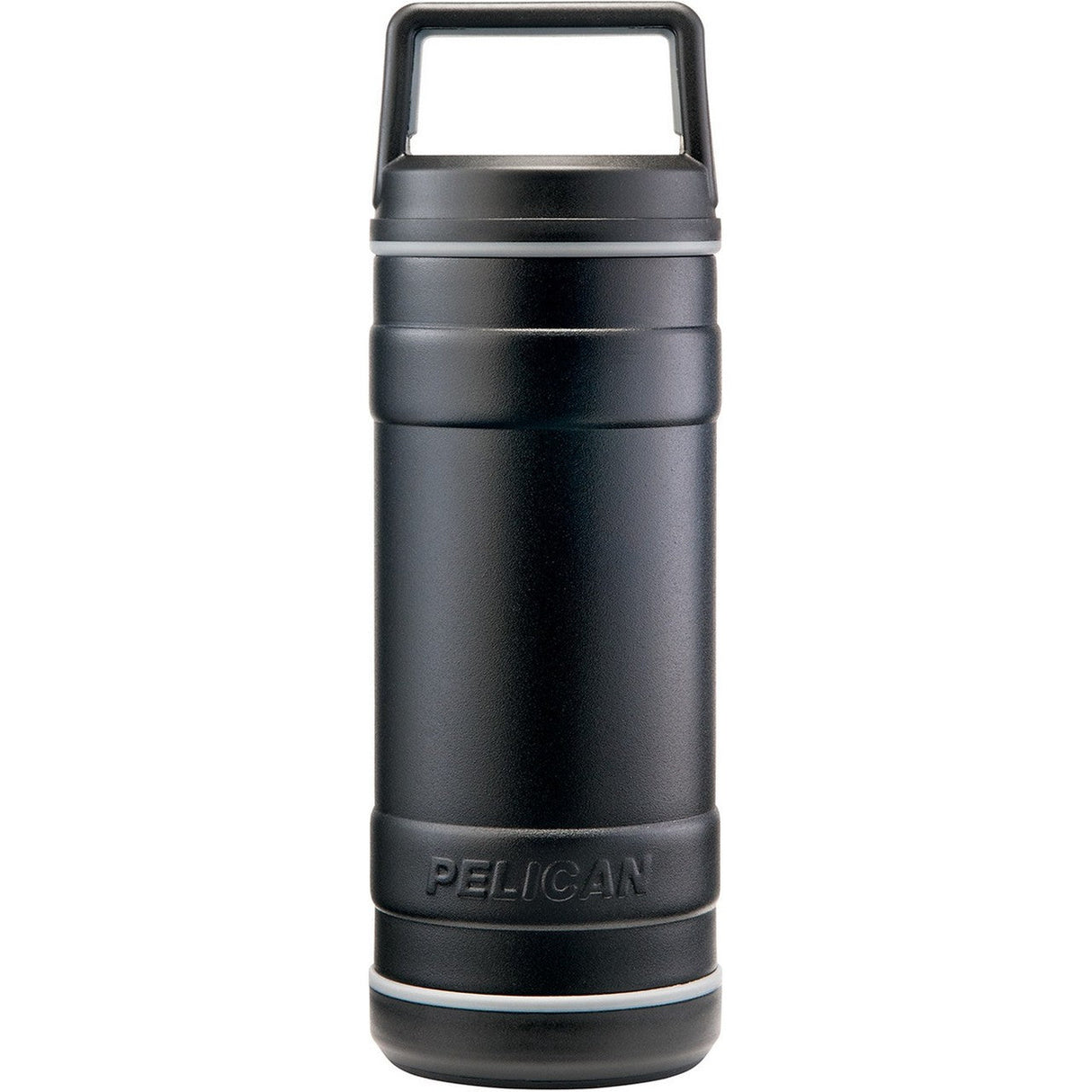 Pelican TRAVBO18 18OZ Bottle with Spill Proof Lid Black