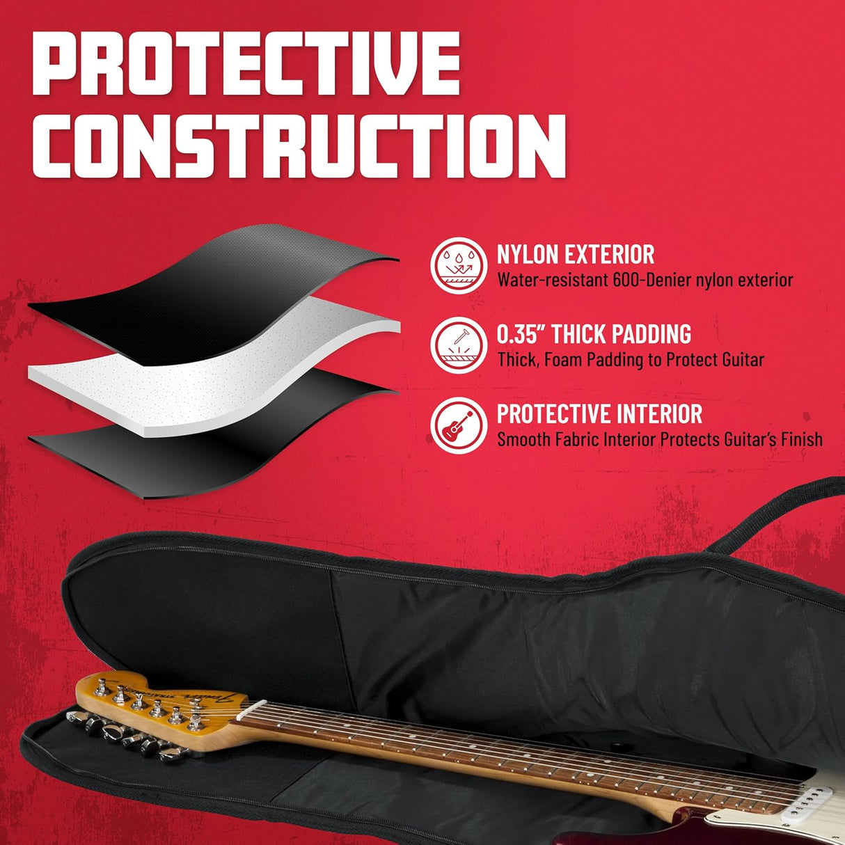 Gator Cases GBE-BASS Economy Gig Bag for Bass Guitars