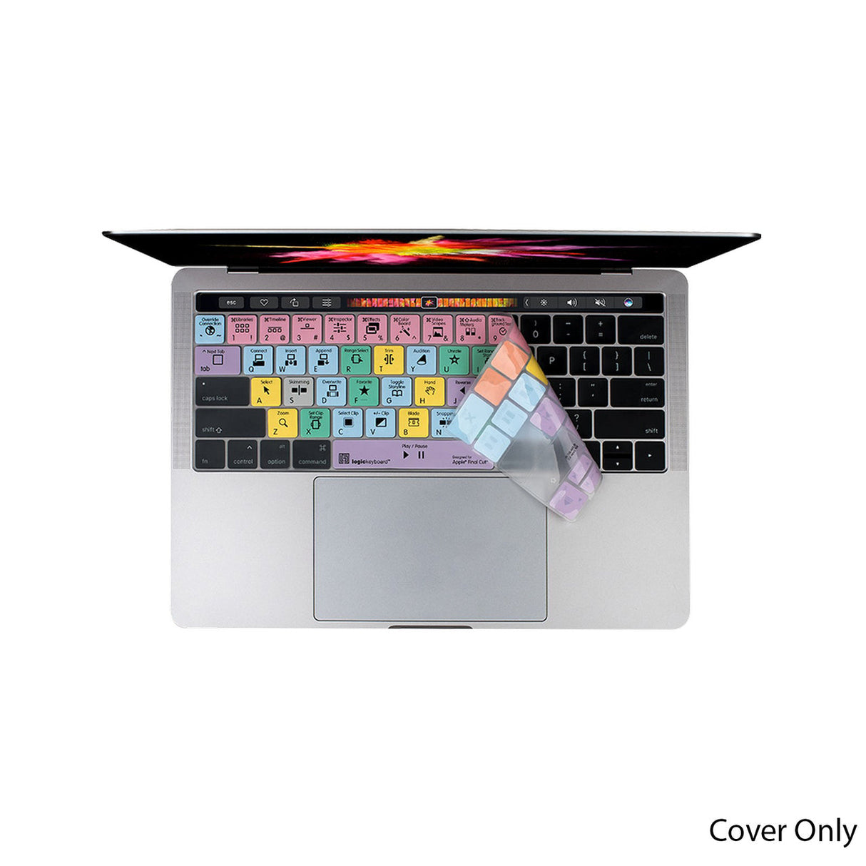 Logickeyboard Apple MacBook Final Cut Pro X Keyboard Cover