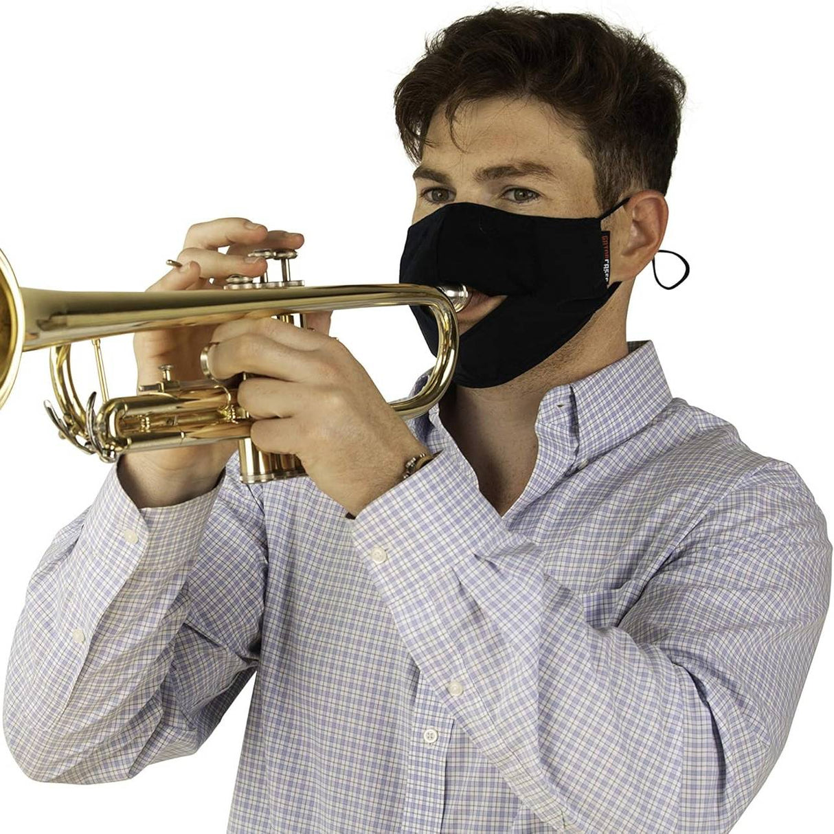 Gator GBOM-LARGEBK Large-Size Wind Instrument Double-Layer Face Mask