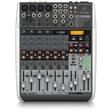 Behringer XENYX QX1204USB Premium 12-Input 2/2-Bus Mixer with XENYX Mic...