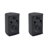 Martin Audio A55T ADORN 5.25-Inch Passive Two-Way On-Wall Loudspeaker with 70/100V Transformer Black Pair