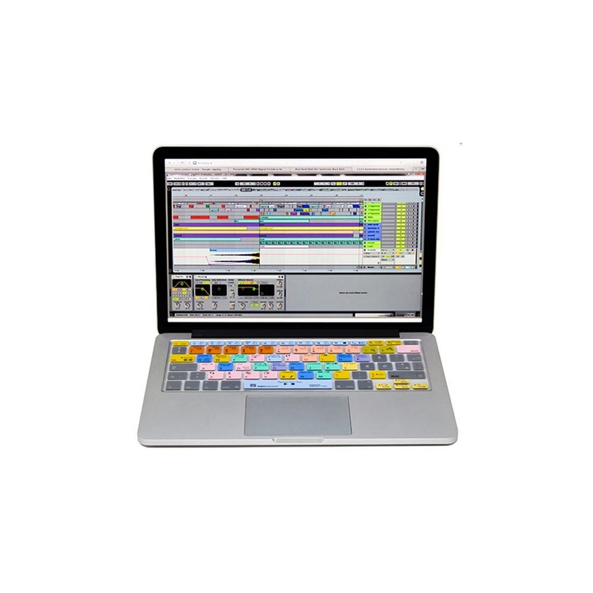 Logickeyboard Ableton Live Before 2016 MacBook Pro Keyboard Cover, US