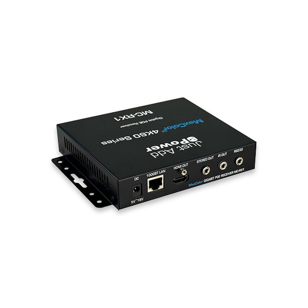 Just Add Power MaxColor MC-RX1 Gigabit POE 4K60 Receiver