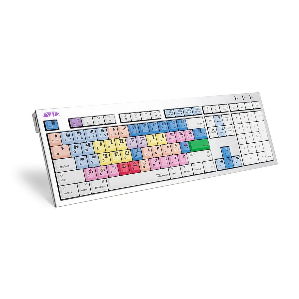 Logickeyboard AVID Media Composer Mac ALBA Keyboard