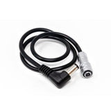 Kondor Blue DCm-BK BMPCC 4K/6K to DC Male 5.5/2.5 Power Adapter Cable 14 Inch Black