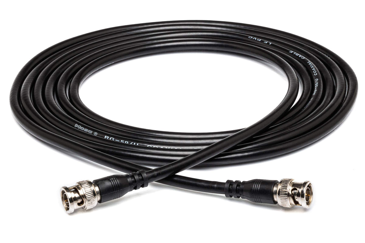 Hosa BNC-59-106 75-Ohm BNC to BNC Coax Cable, 6-Feet