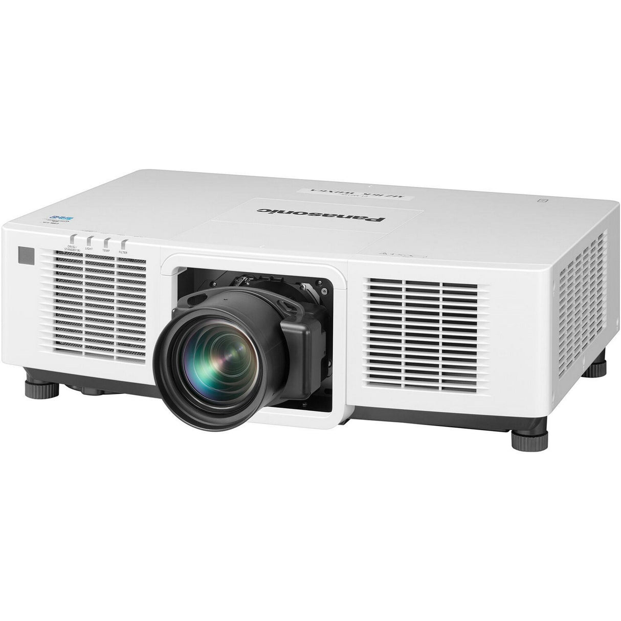 Panasonic PT-MZ10KLWU7 WUXGA 10,000 Lumen LCD Laser Projector, No Lens, White