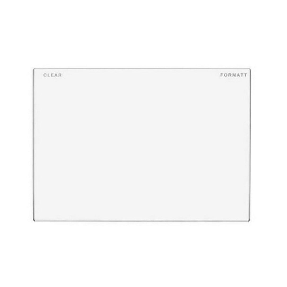 Tokina Cinema Formatt Hitech 4 x 4 Inch Clear Optical Flat Filter