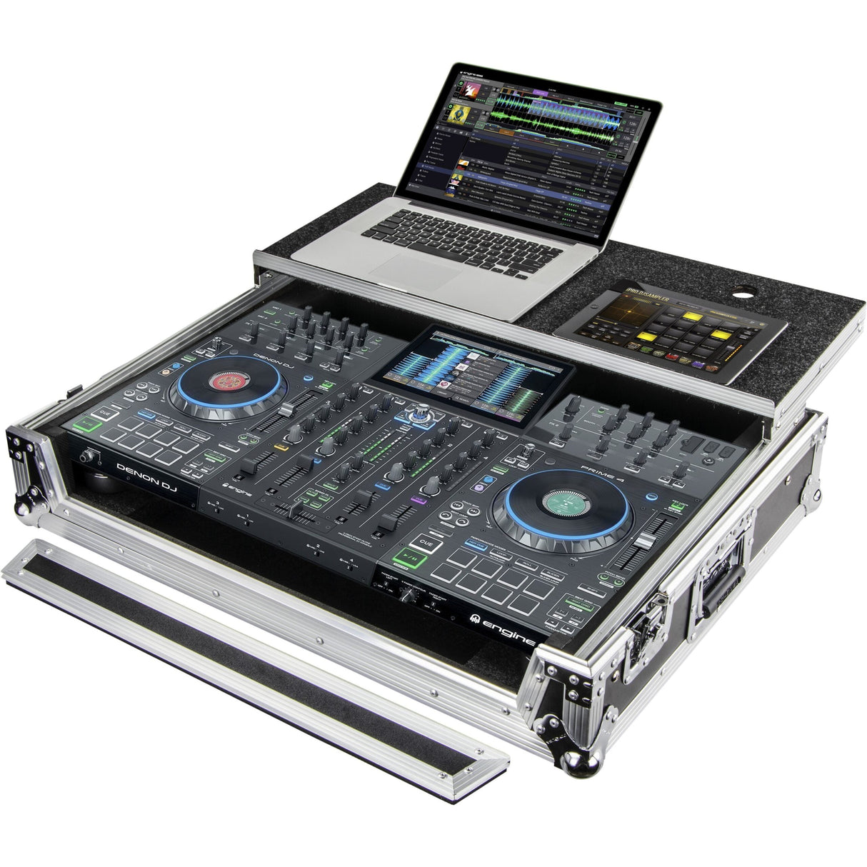 Odyssey Flight Zone Glide DJ Controller Case for Denon Prime 4