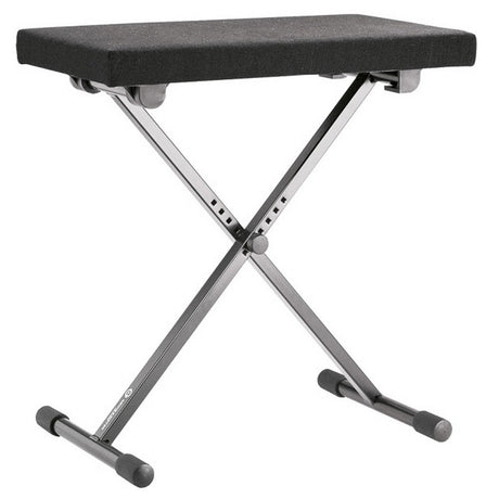 K&M 14066 Keyboard Bench Black Fabric