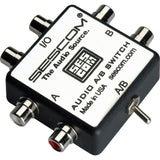 Sescom SES-AUDIO-AB RCA Stereo Audio MP3 iPod FLAC WMA Bi-Directional A/B Switch