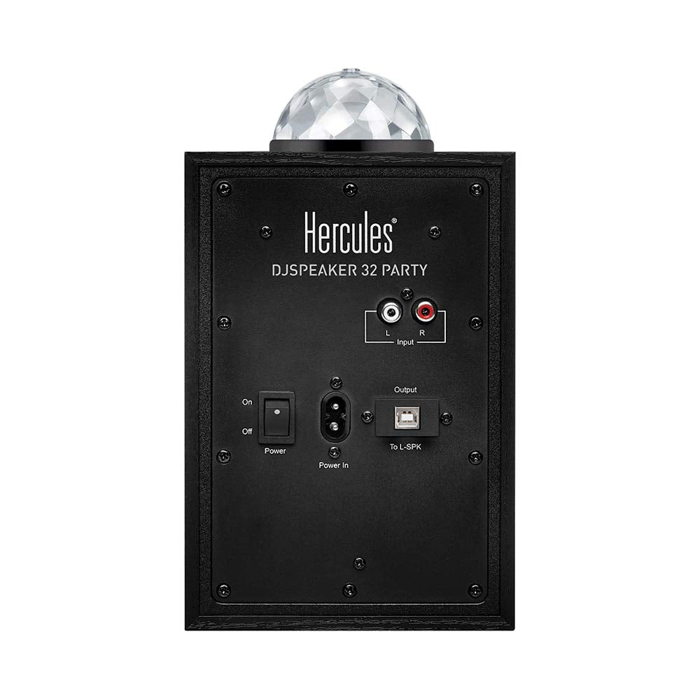 Hercules DJ Monitor 32 Party Active Monitors with Integrated Party Lights