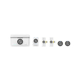 Hollyland LARK M2 Wireless Lavalier Microphone Combo Ivory White