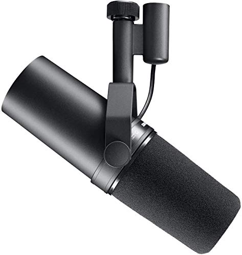 Shure SM7B Cardioid Podcasting Vocal Dynamic Microphone