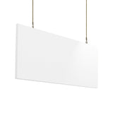 Primacoustic Saturna Broadway Hanging Baffle 2-Pack White 24 x 48 x 1.5-Inch