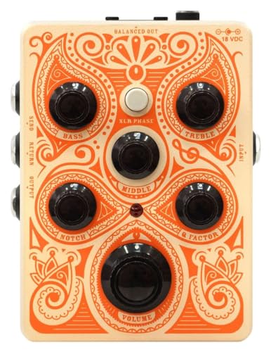 Orange Acoustic Pedal Acoustic Preamp Guitar Pedal