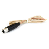 Mogan 6 Foot Shure 1.2mm OD Cable Beige