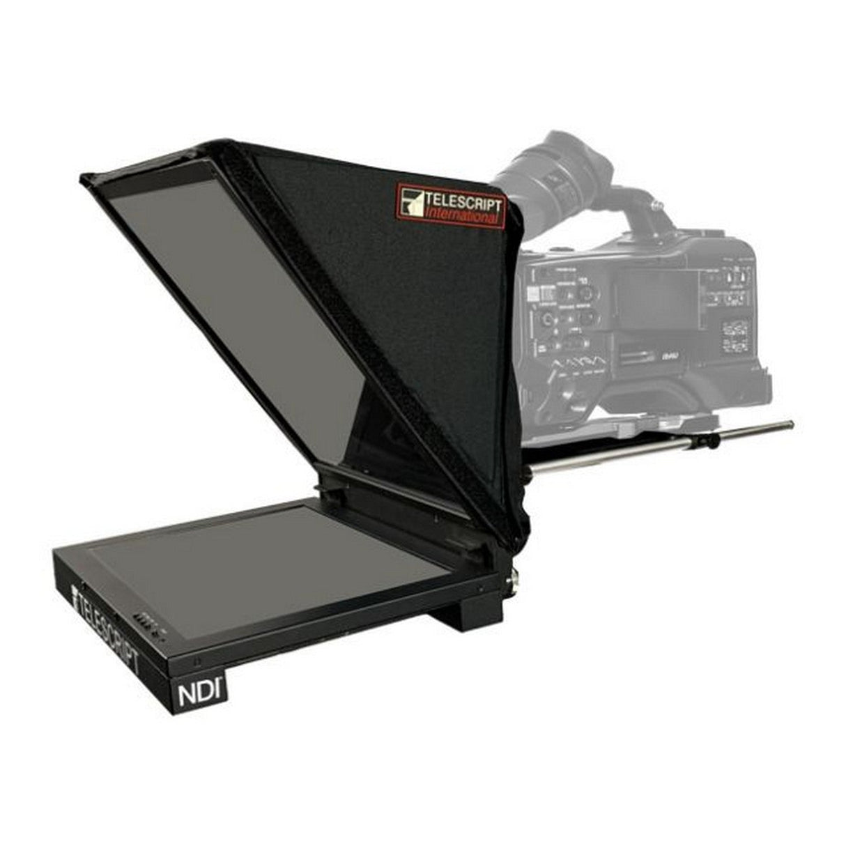 Telescript 15-Inch Fold and Go Teleprompting System with Custom Case