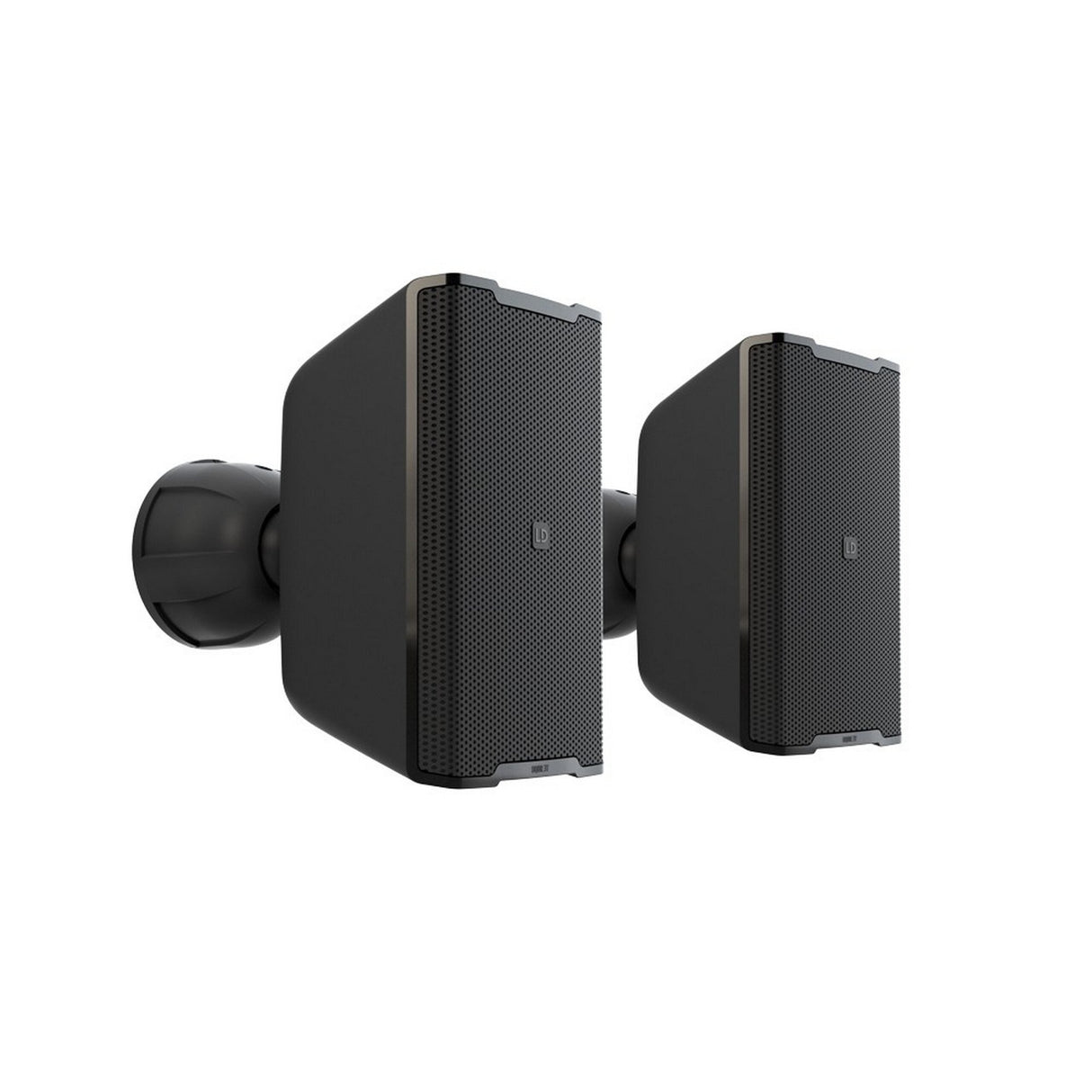 LD Systems DQOR 3 T B 3 Inch Two-way Passive Indoor/Outdoor Installation Loudspeaker, Pair, Black