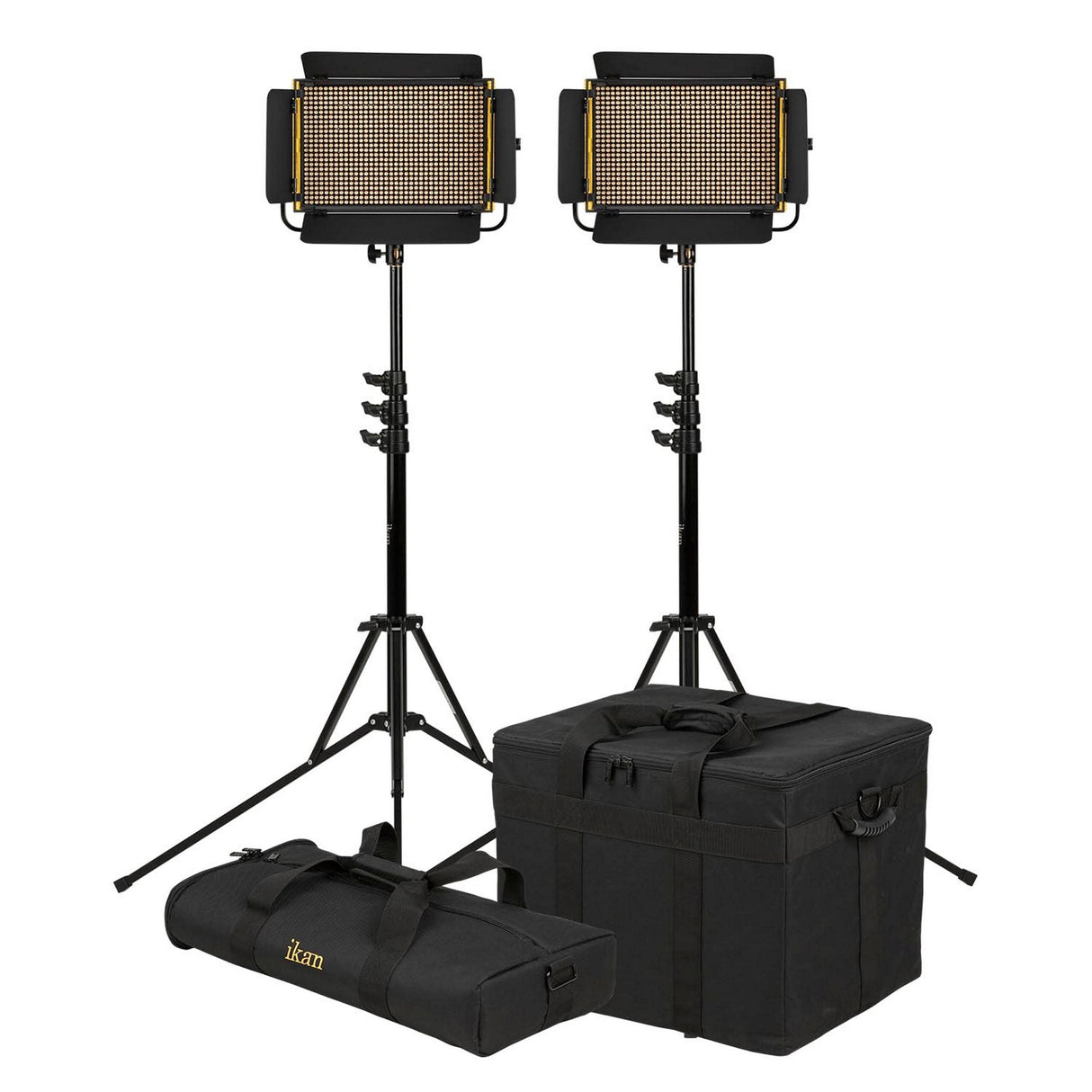 Ikan OYB5-2PT-KIT Onyx Half x 1 Bi-Color 2-Point LED Light Kit