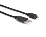 Hosa USB-206AC 6ft High Speed Type A to Micro B USB Cable