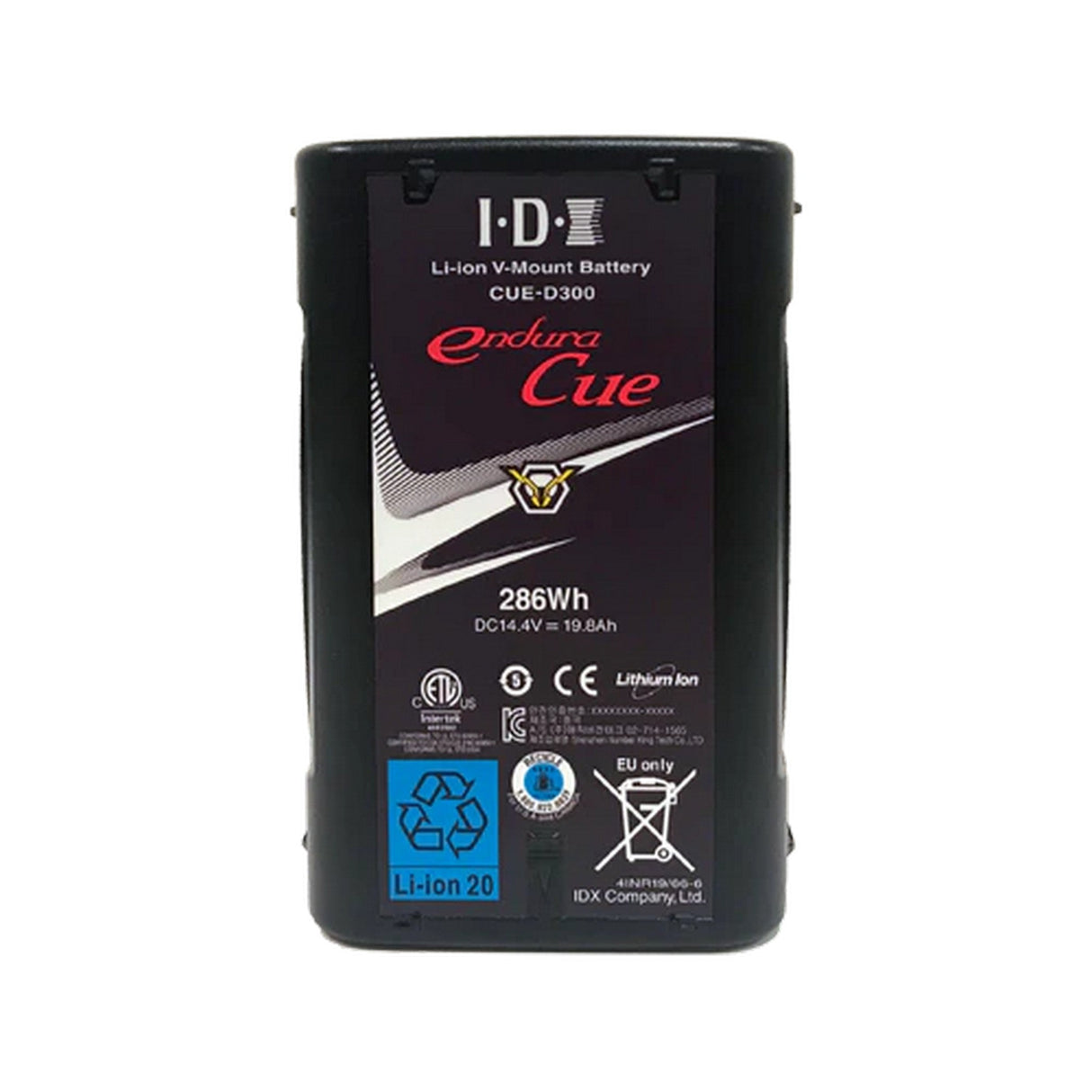 IDX CUE-D300 286Wh High-Load Li-Ion V-Mount Battery with D-Tap