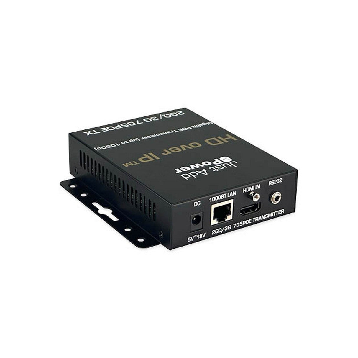 Just Add Power 2G/3G OMEGA 705POE HD over IP Gigabit Transmitter