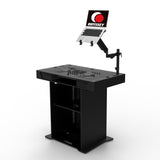 Odyssey 37-Inch DJ Studio Podium Black