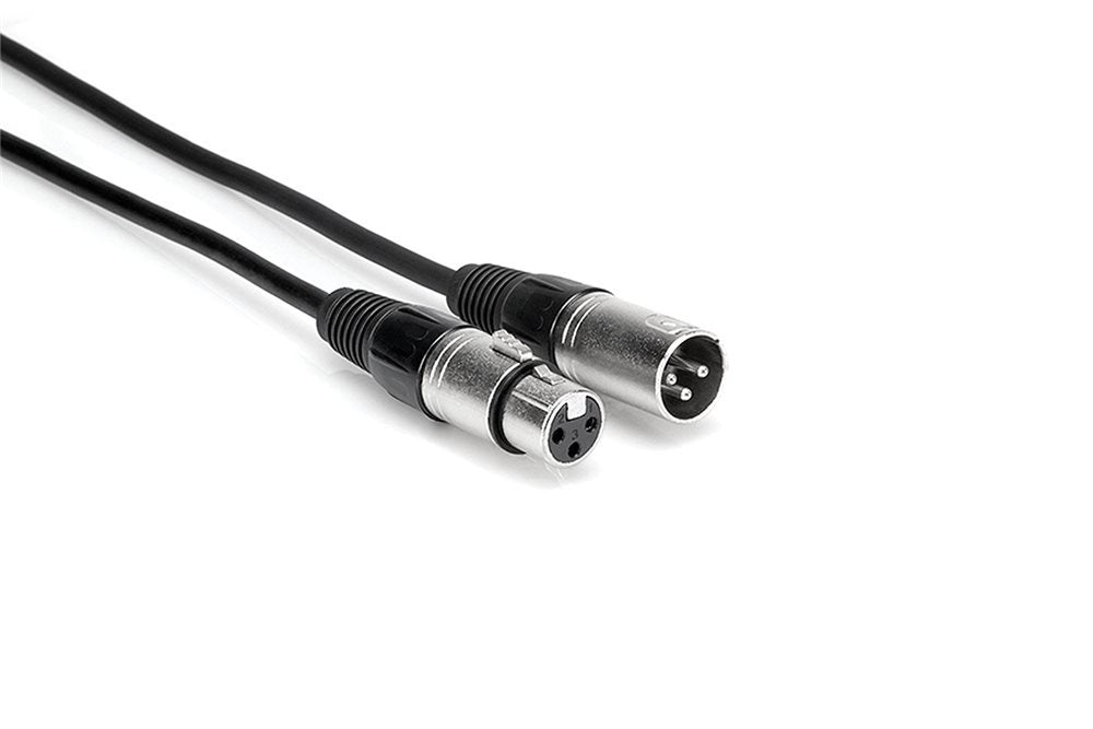 Hosa DMX-330 XLR3M to XLR3F DMX512 Cable, 30-Feet