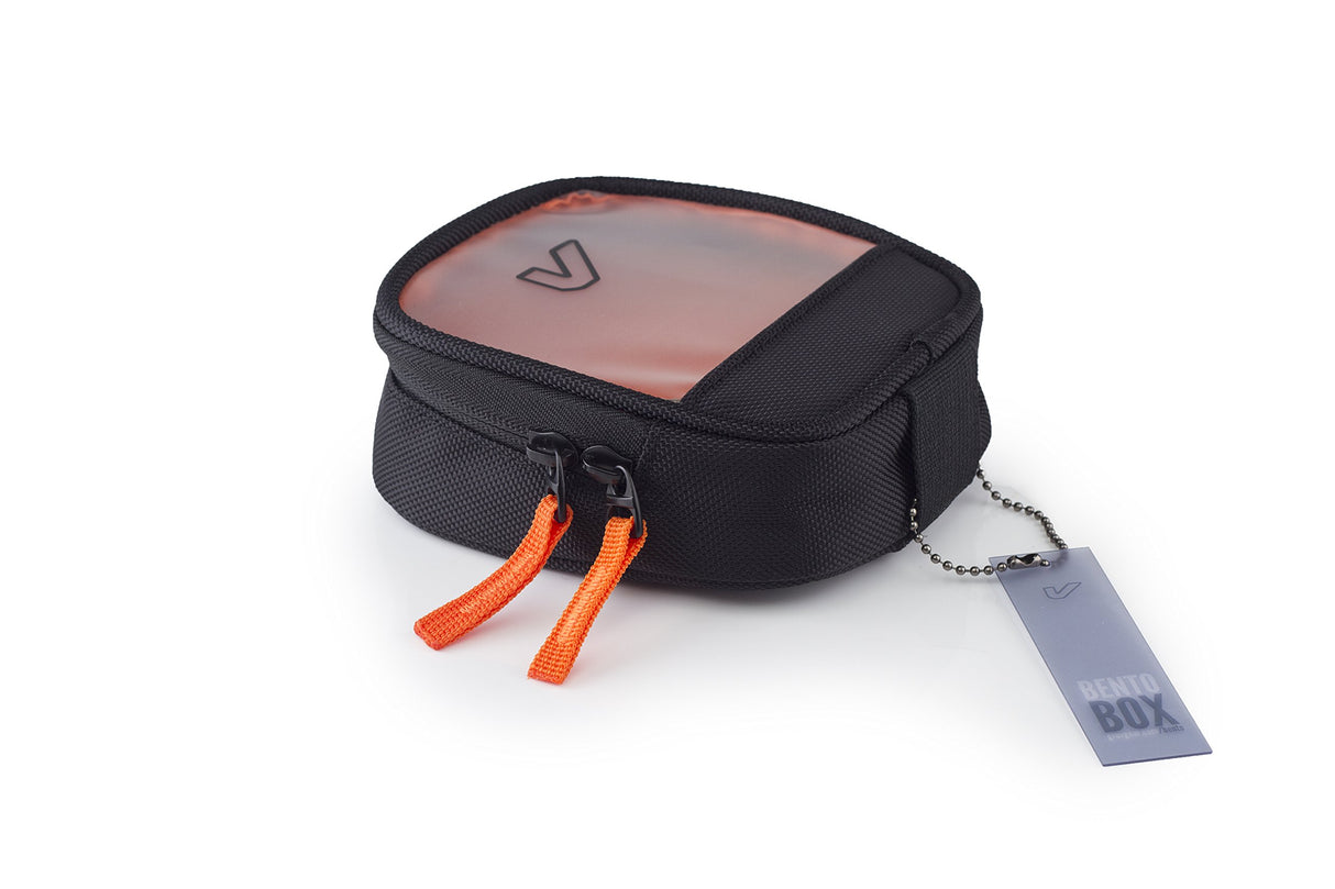 Gruv Gear Bento Box, Classic Black/Orange, Half Tall