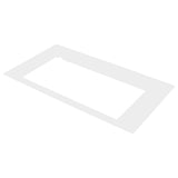 Odyssey DJ Podium Faceplate/Foam for Rane One White