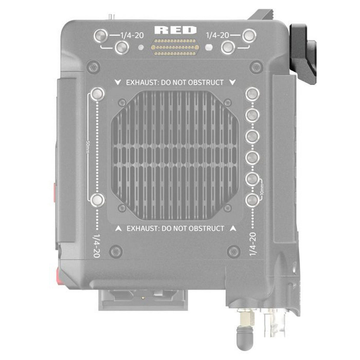 8Sinn 8-RSP-RR Right Side Plate for RED V-Raptor, 2 Pack