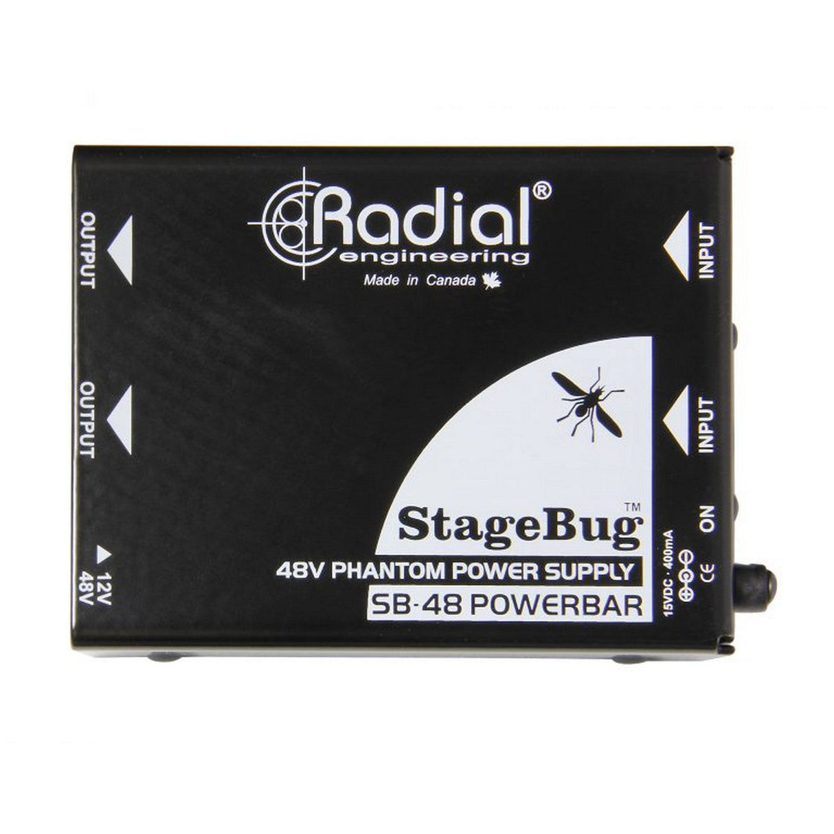 Radial StageBug SB-48 Phantom 2 Channel Power Supply