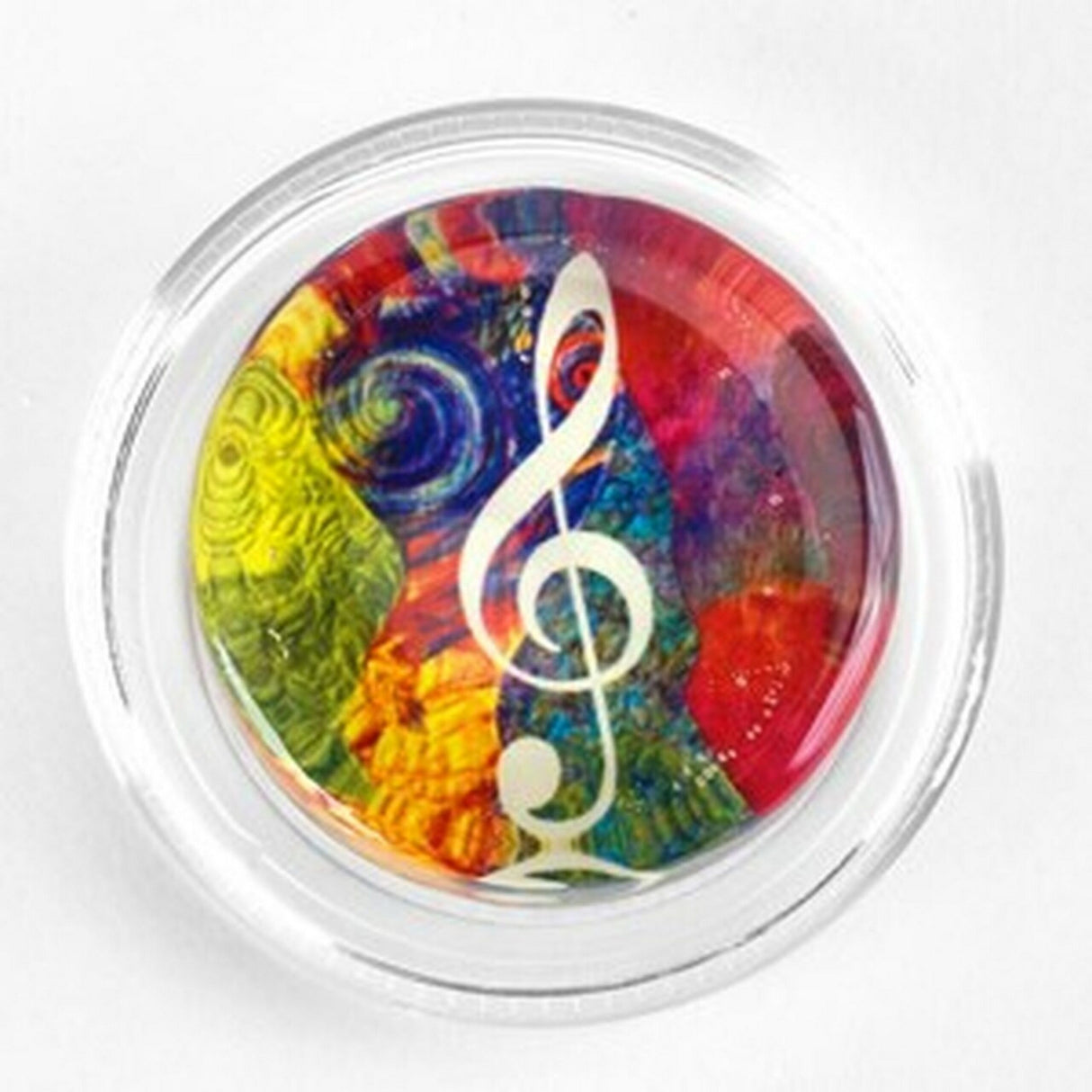 Magic Rosin Groovy Treble Clef Design Rosin, Ultra Formula for Cello and Bass