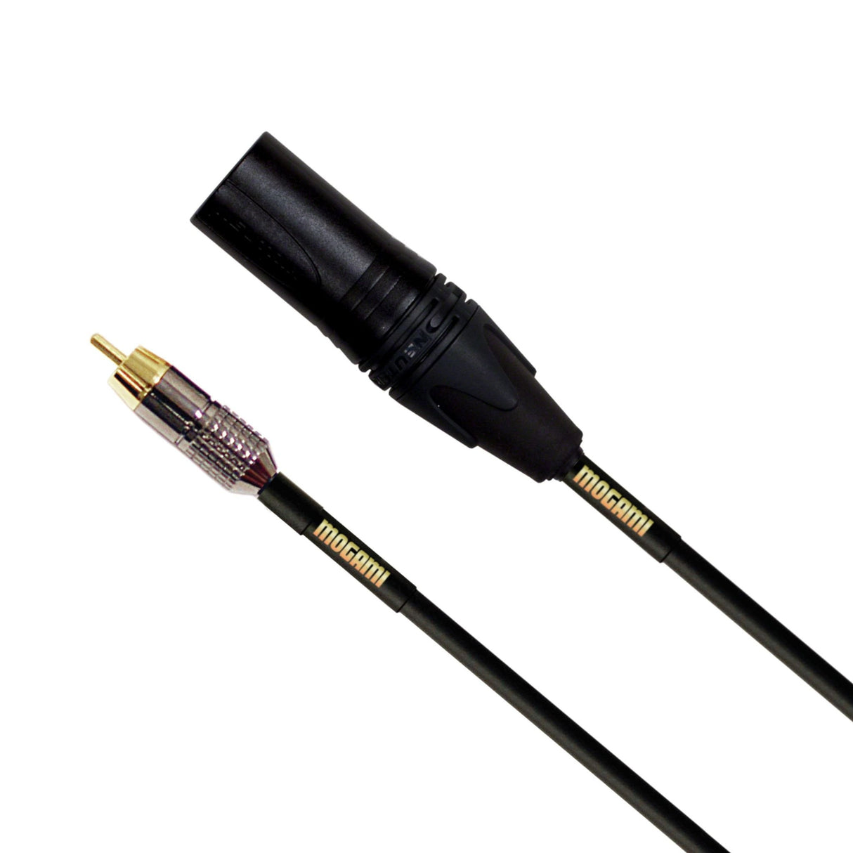 Mogami Gold XLR Male to RCA Audio Cable, 20-Feet